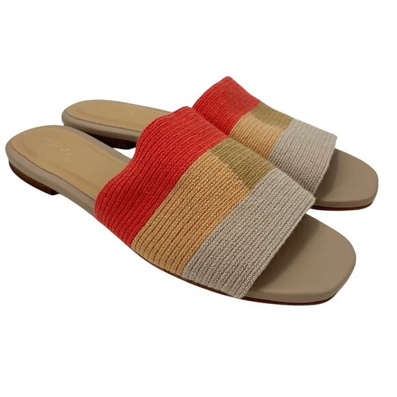 Kaanas 8 Bronte Woven Slide Sandals - Picture 1 of 5